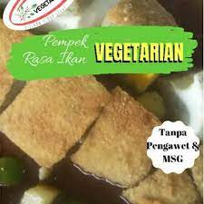 Bentuk seperti pempek kapal selam. Jual Pempek Empek Empek Vegetarian Rasa Ikan Indonesia Shopee Indonesia