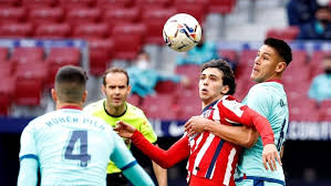 Atletico madrid slipped up in la liga for the first time in nine games on monday as celta vigo snatched a late equaliser to deliver a ray of hope to barcelona and real madrid. U0ndqmphc6jhbm