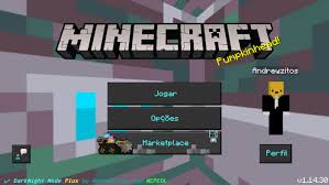 Launch minecraft windows 10 … Darknight Mode Plus Editon Minecraft Pe Texture Packs