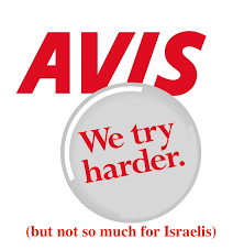 Shocker Avis Car Rental Bars Israeli Executive From Renting Avis Car Rental Car Rental Rent A Car