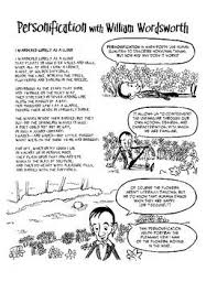 William Wordsworth Explains Personification Poetry Comics Activities Included Poetry Lessons Teaching Poetry Literature Teacher