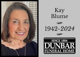 Linda "Kay" Blume, beloved wife, mother, grandmother, sister and educator,  passed away