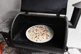 How To Smoke A Papa Murphy S Pizza Live Like You Are Rich Pellet Grill Recipes Traeger Grill Recipes Pizza Pellet Grill