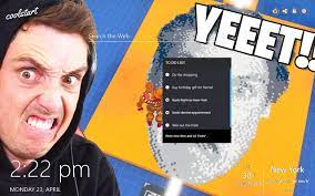Lazarbeam is in fortnite fortnite is in avengers endgame therefore. Lazarbeam Hd Wallpapers Social New Tab Theme