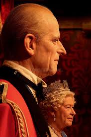 Prince Philip and Queen Elizabeth II Wax Statues at Madame Tussauds in Hong  Kong Editorial Image