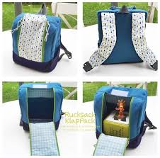 Download e books in pdf. Rucksack Klappack Nahanleitung Schnittmuster Fur 2 Grossen Rucksack Schnittchen Rucksack Kinder