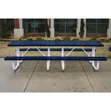 Don't forget to take a look over the rest of my picnic table plans here. Rectangular Thermoplastic Picnic Table 10 Ft Plastic Coated Expanded Picnic Furniture