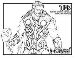 There are a lot of coloring pages for kids on our website my coloring pages, for example: Coloring Pages Thor Drawing For Kids Novocom Top