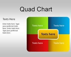 Download Free Quad Powerpoint Template And Chart Created