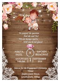 With online invites, you can track rsvps in real time, manage your guest list, post comments, and share photos all in one place, private to the party guests. Design Engagement Invitation Cards