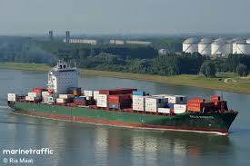 SPYROS V, Container ship, IMO 9453365