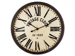 Consultez l'horloge en ligne pour connaître l'heure mondiale universelle, l'heure locale, l'heure d'été 2020. Horloge Horloge En Metal Vintage Clock Atmosphera Atmosphera