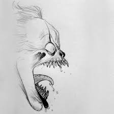 Whoa Mama Creepy Drawings Scary Drawings Cool Art Drawings