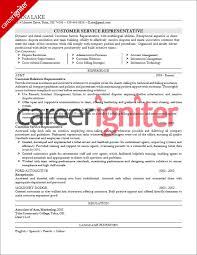 Customer Service Resume Sample Career Igniter Resume Objective Examples Customer Service Resume Resume Objective Statement Examples