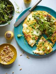 Joe Wick S Easy To Make Bacon Leak And Pea Frittata Recipe Frittata Recipes Bodycoach Recipes Healthy Eating Recipes