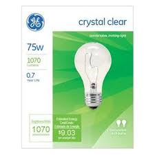 24 Ge 97468 24 75 Watt A19 Crystal Clear Decorative Incandescent Light Bulbs 24 Pack Bdjsngj