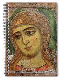 Archangel Gabriel Spiral Notebook by Russian School