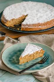 Mallorquinischer Mandelkuchen Saftig Leicht Ganz Ohne Mehl Rezept Mandelkuchen Kuchen Mallorquinischer Mandelkuchen