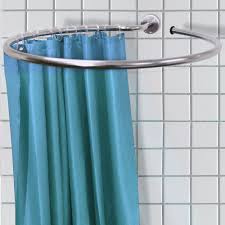 15 Round Shower Curtain Rod Ideas Home And Garden Ideas Round Shower Curtain Rod Shower Curtain Rods Shower Rail