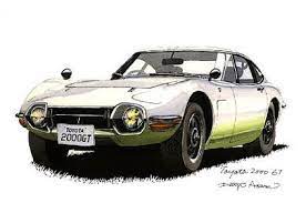 toyota 2000gt トヨタ2000gt トヨタ 車 絵