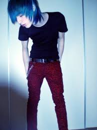 Emo boys with blue hair tumblr tumblr_myy6r09qci1spaco0o1_ ❤ liked on polyvore featuring boys and hair. Image About Blue In Emo By Wallflower On We Heart It