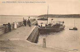 Port Navalo Arrivee De Vapeurs Faisant Le Service Du Golfe Bretagne Golfe Du Morbihan Quiberon