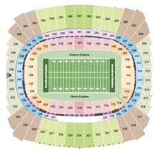 Arrowhead Stadium Seating Charts Rows Seat Numbers And