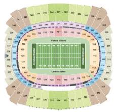 arrowhead stadium seating charts rows seat numbers and