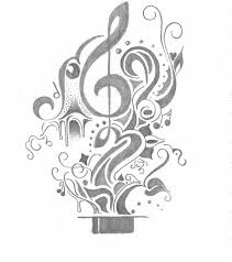 40 Idees De Modele De Tatouage A Motifs Differents Gratuit Dessin De Musique Creations De Tatouages A Theme Musique Modele Tatouage