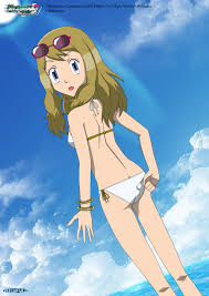 Xbooru - alluring ass beach bikini bra looking back ocean panties pokemon  pokemon xy serena serena (pokemon) | 635201