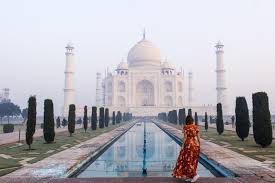 We waited patiently amongst the throng, tourists from every nation on earth tony, what an enchanting, enthralling, entrancing tribute to taj mahal! The Best Time To Visit The Taj Mahal More Two Blue Passports