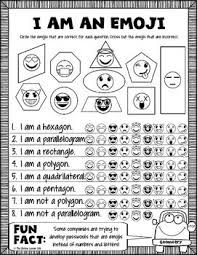 Fourth Grade Emoji Math Comes With 20 Worksheets Filled With Emoji Fun Emoji Math Math Math Packets