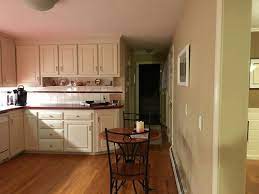 Kitchen layouts that are not large enough to accommodate a stand alone island can benefit from adding a peninsula. Remove Wall Space For Island