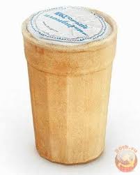 как сделать вафельные стаканчики для мороженого в домашних условиях Plombir V Vafelnom Stakanchike Domashnee Morozhenoe Recepty Morozhenogo Recepty