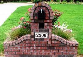 Wooden mailboxes are the best type these are the best ones to look at as they always unique and creative. 43 Brick Mailboxes Ideas Brick Mailbox Brick Mailbox Design