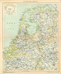 Map of nederland area hotels: Antique Maps Of Holland