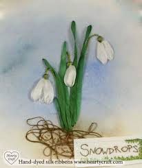 Silk Ribbon Embroidery Tutorial Snowdrops Silk Ribbon Embroidery Tutorial Silk Ribbon Embroidery Patterns Ribbon Embroidery Tutorial