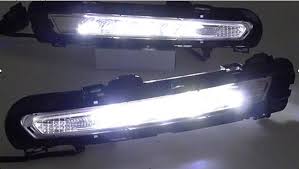 2pcs Car Styling Led Drl Daytime Running Lights Fog Lights High Quality For Ford Mondeo 2011 2012 Ford Mondeo Running Lights Car Lights