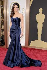 Got anymore sandra bullock feet pictures? Photos Sandra Bullock S Oscar Dress Wows In Deep Blue Gown Hollywood Life
