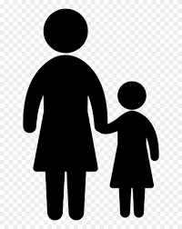 Download Png File Svg Woman Child Icon Png Clipart 2671392 Pikpng