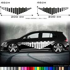 Auto Aufkleber Seitenaufkleber Rauten Waben Muster Hexagon Kasten Sticker 5 Calcomanias Para Coches Panales Calcomanias