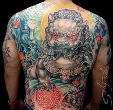 Proses pembuatan foo dog tattoo japanese style bagi temen yg ingin buat tattoo di bali silahkan hubungi:sideline ink bali tattoo studio & piercingjl.nyuh ku. 45 Menacing Foo Dog Tattoos To Protect You