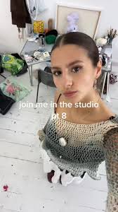 Freeform Crochet Sculpture Art Process with Layla Knox