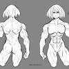 This muscle is located on the upper portion of the back anatomy, underneath the trapezius. 1