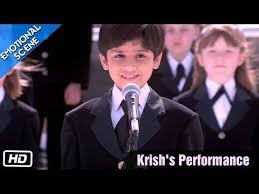 Krish S Performance Emotional Scene Kabhi Khushi Kabhie Gham Kajol Shahrukh Khan Emotional Scene Indian Movie Songs Bollywood Music