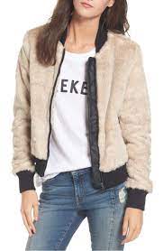 Shop tommy hilfiger toddler girls puffer jacket with faux fur hood online at macys.com. Coffee Shop Faux Fur Bomber Jacket Nordstrom Faux Fur Bomber Jacket Bomber Jacket Fur Bomber