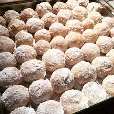 Boules De Neige Noix De Coco Coco Cuisine Noix De Coco Bredele