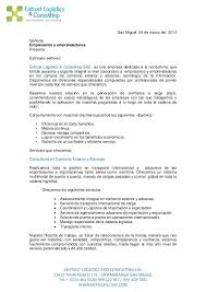 San Miguel 04 De Marzo Del 2014senoresempresarios Y Emprendedores Presenteestimado Senores Entrust Logistics Consu Fails