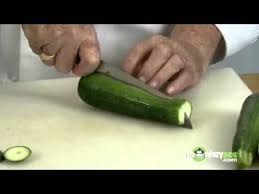 Finely chop the garlic clove. How To Prepare Zucchini Youtube