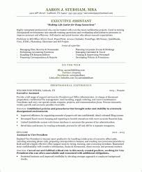 executive assistant free resume